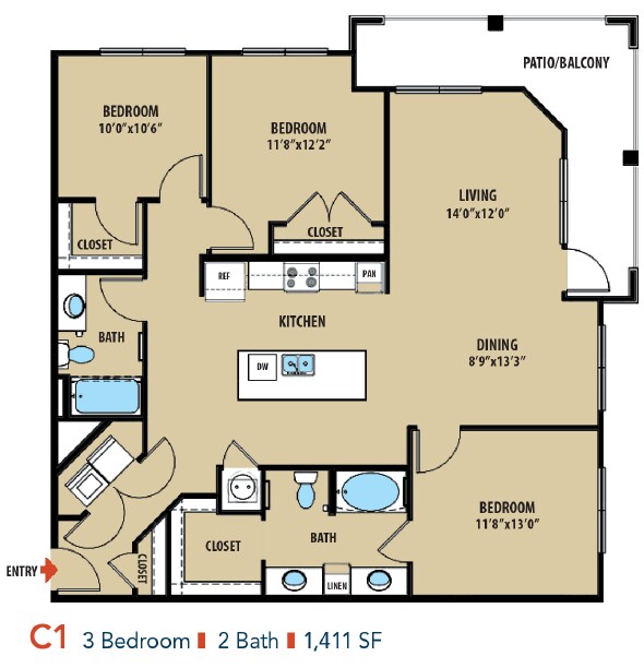 C1 2317 floor plan