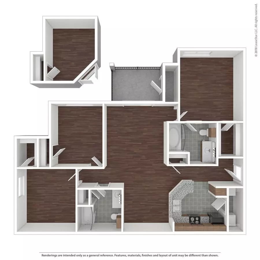 Unit 633 633 floor plan