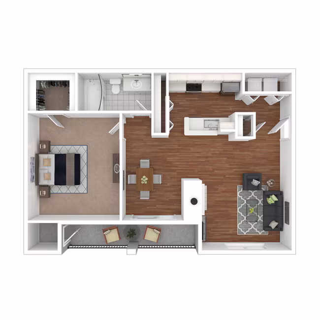 Unit 1636 1634 floor plan