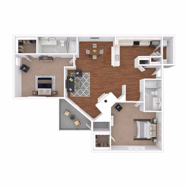 Unit 1611 1611 floor plan
