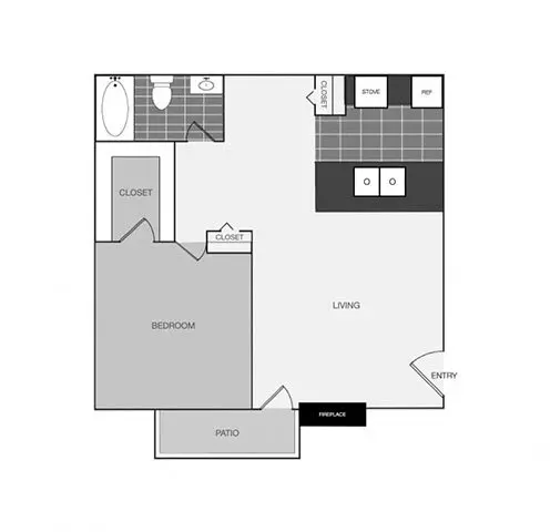 Unit 268 268 floor plan