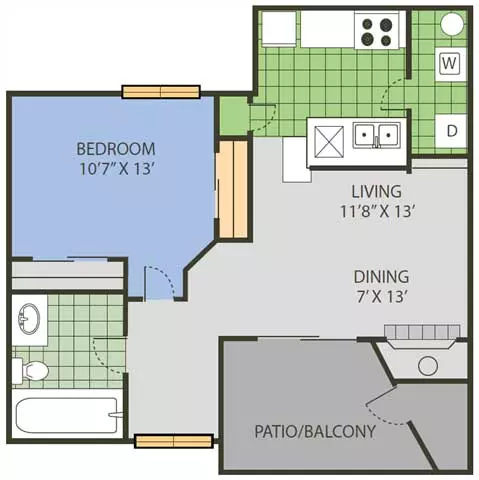 Unit C01720 C01720 floor plan