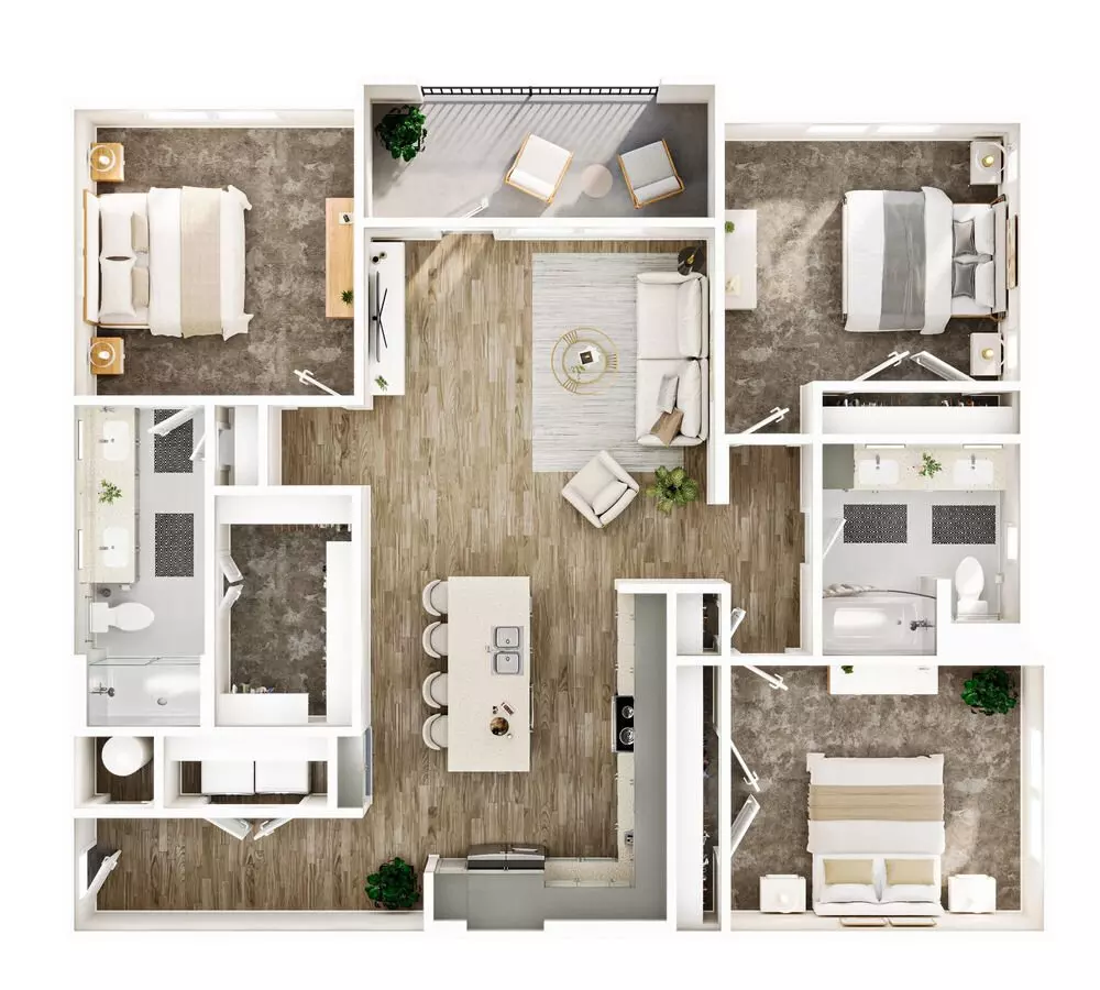 Unit 3201 3201 floor plan