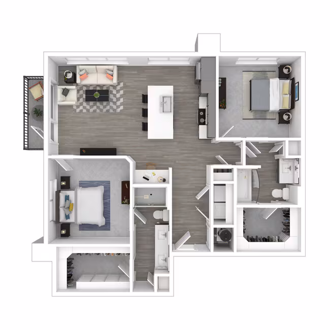 B2.2 1101 floor plan