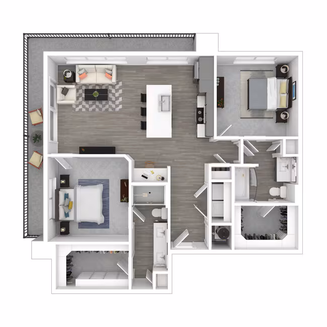 B2 2412 floor plan