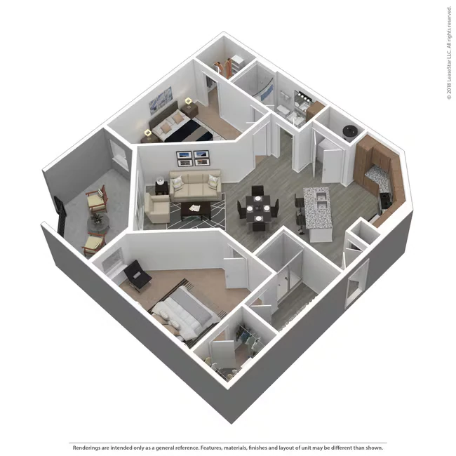 Unit 2218 2318 floor plan