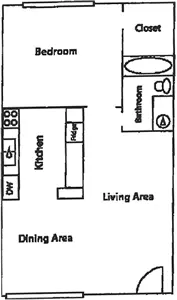 Unit - - floor plan