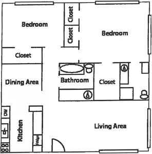 Unit - - floor plan