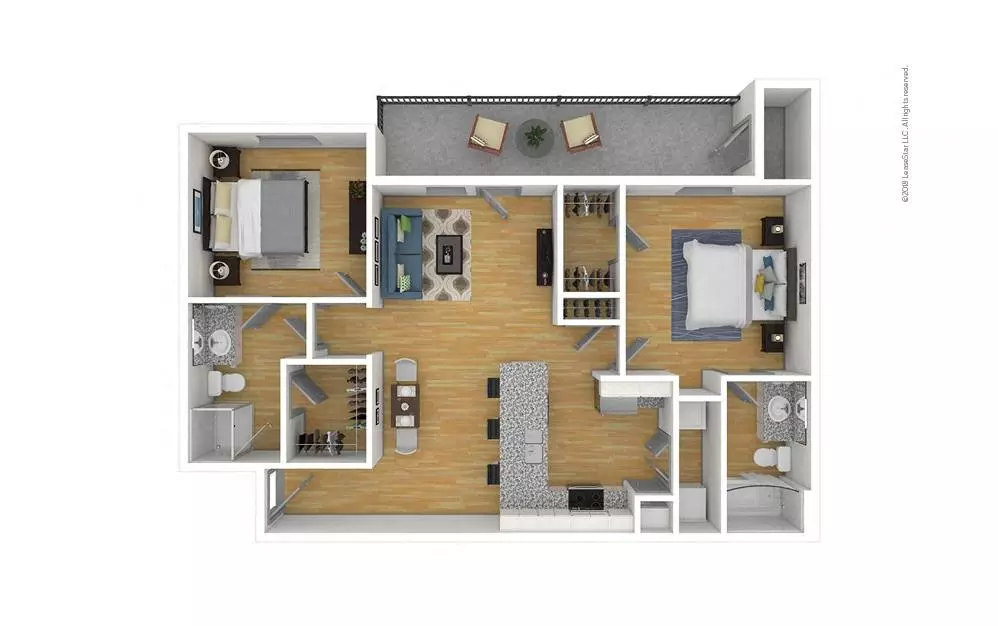 The Pecan floor plan