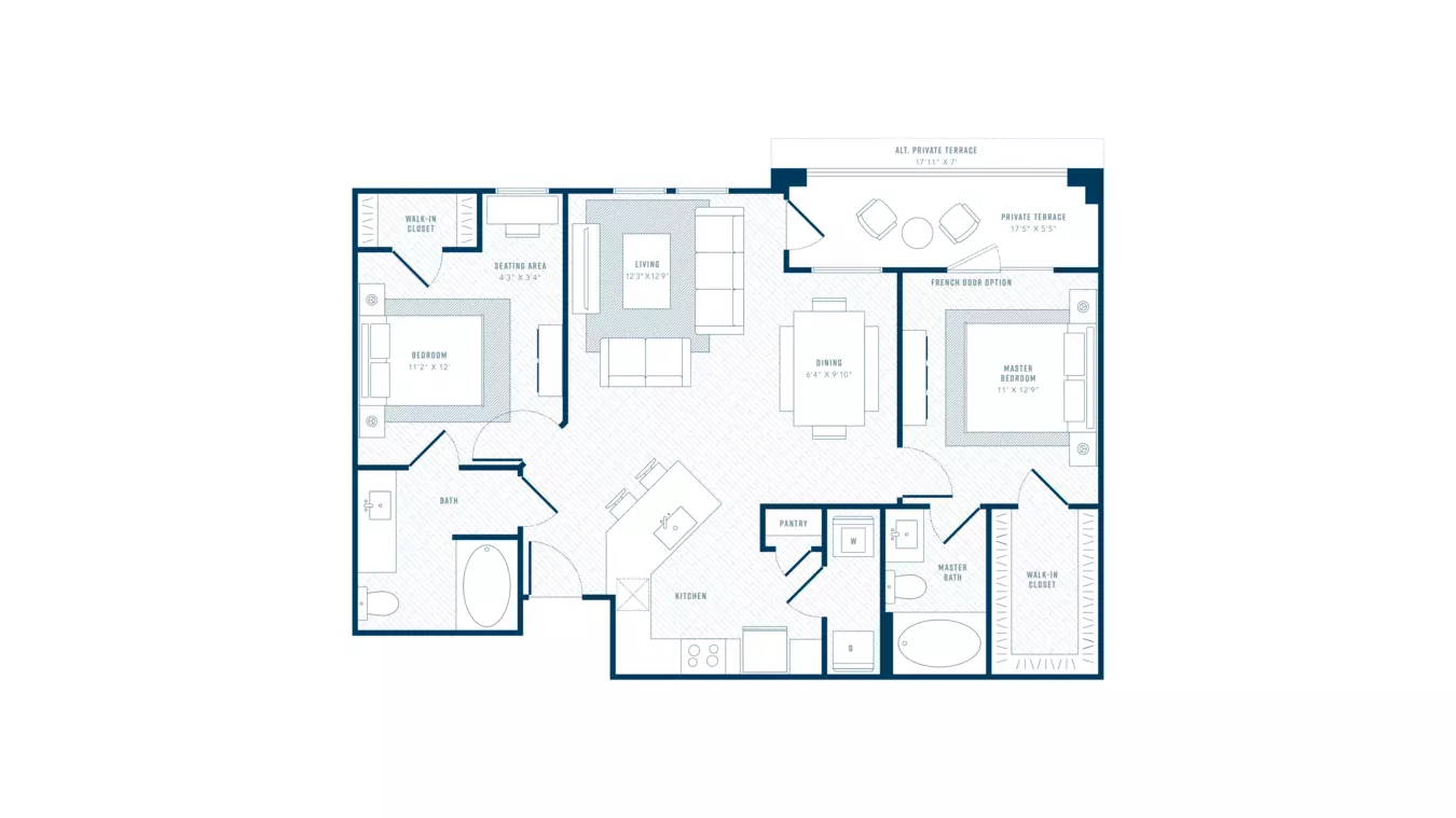 Unit 1401 1401 floor plan