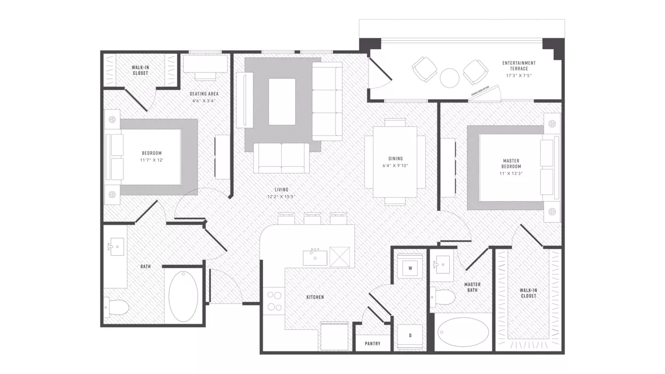 Unit 13104 13104 floor plan