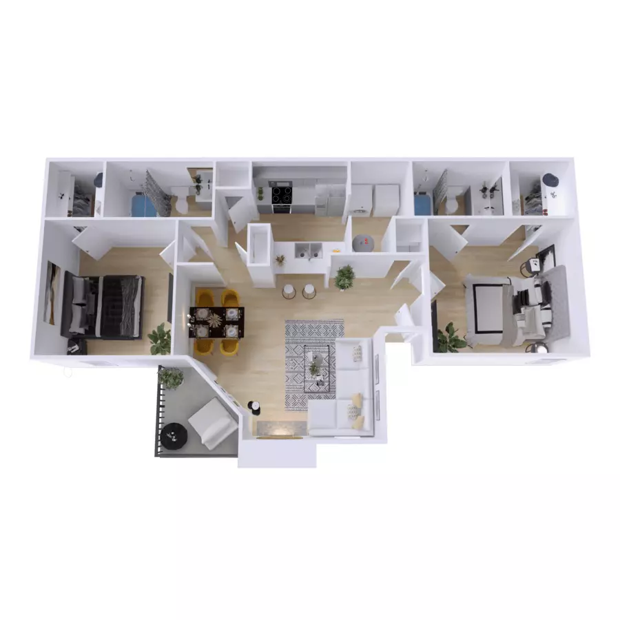 Unit 2059 2059 floor plan