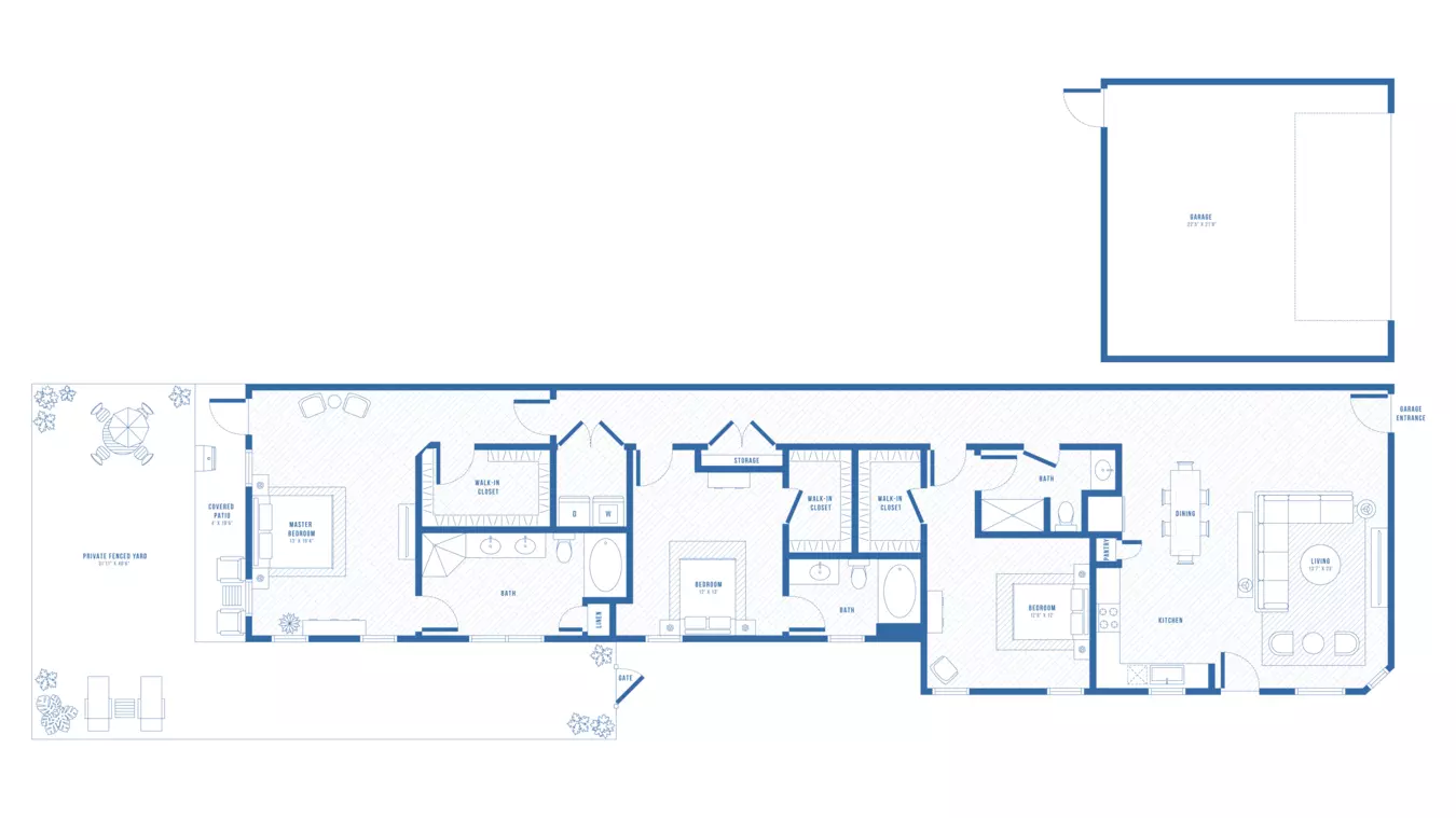 Unit 928B 928B floor plan