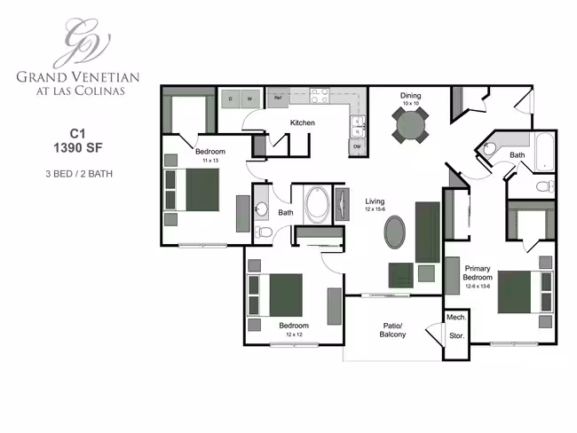 C1 0612 floor plan
