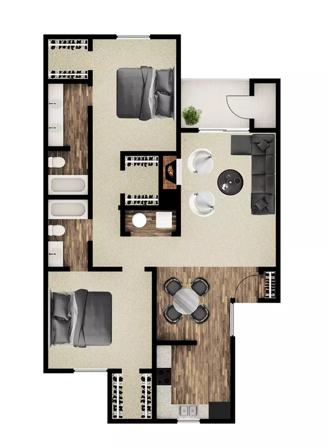 Unit 2402 2402 floor plan