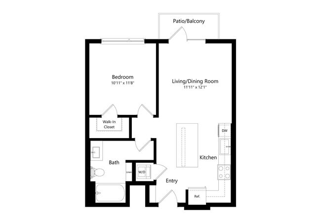 A1 2103 floor plan