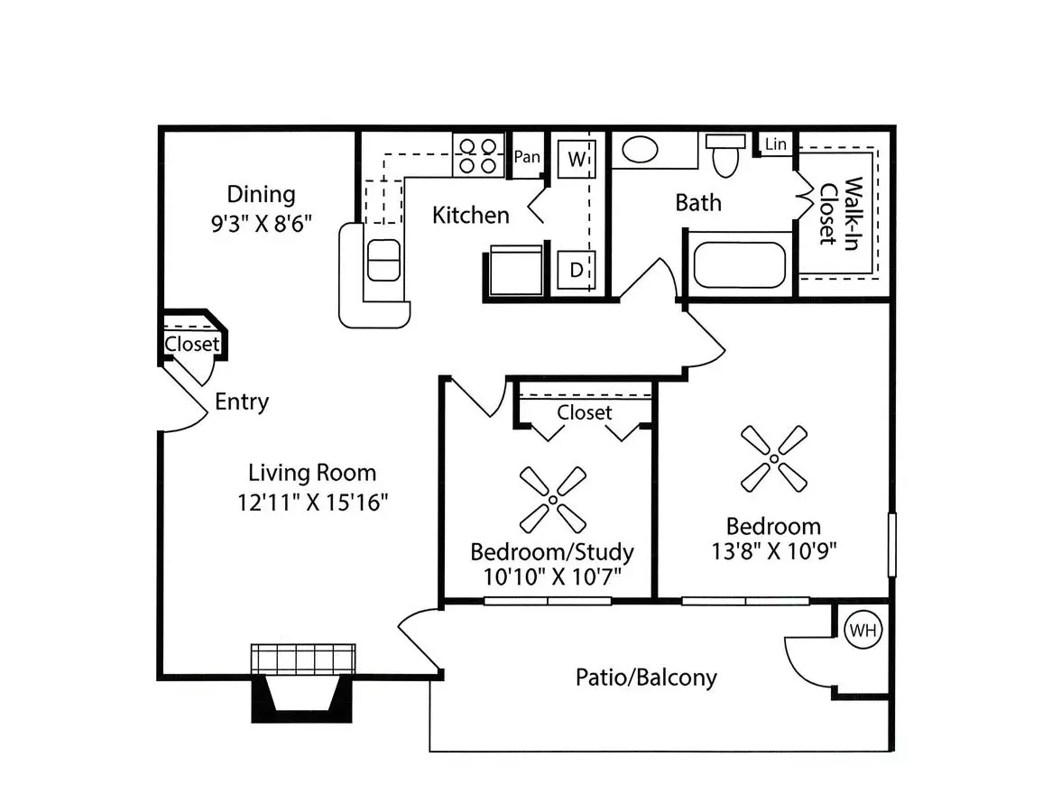 Unit 1021 1021 floor plan