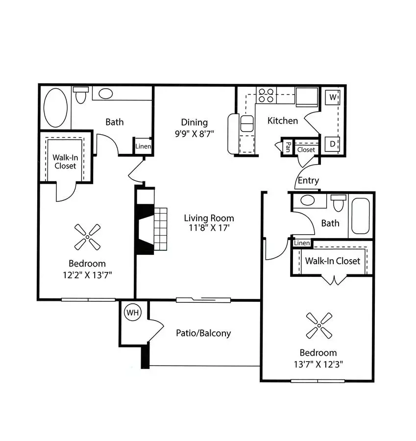 Unit 1022 1022 floor plan