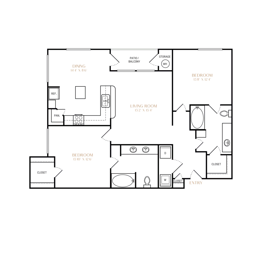Unit C0722 C0722 floor plan