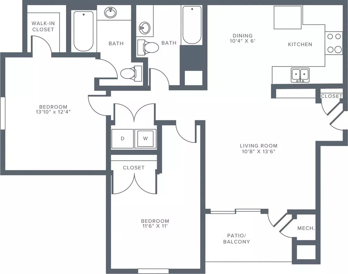 Unit 1426 0623 floor plan
