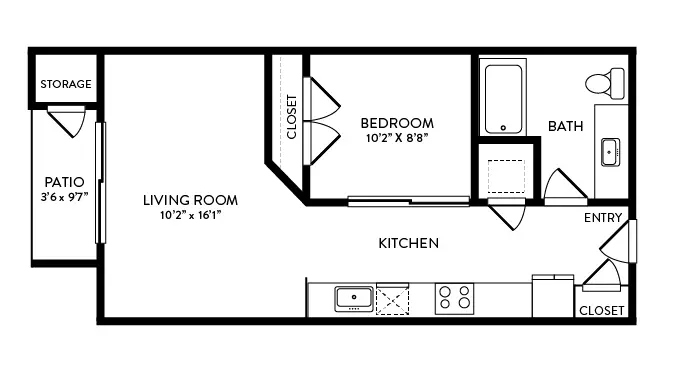 Unit 6311 6311 floor plan