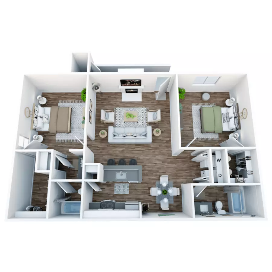 Unit 2705 2702 floor plan