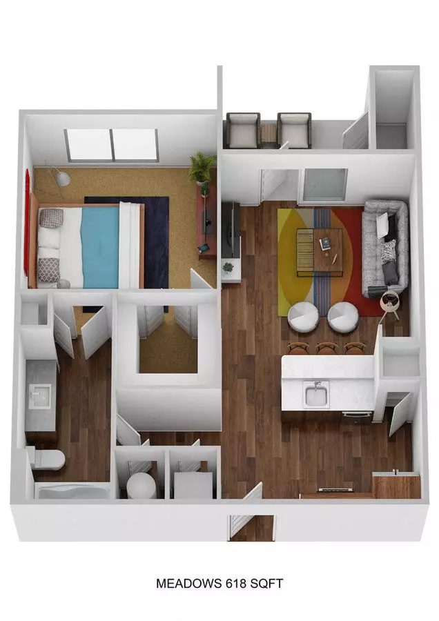 Unit 04301 04301 floor plan