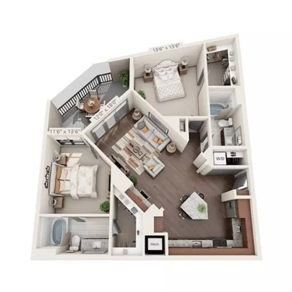 B3B 533 floor plan