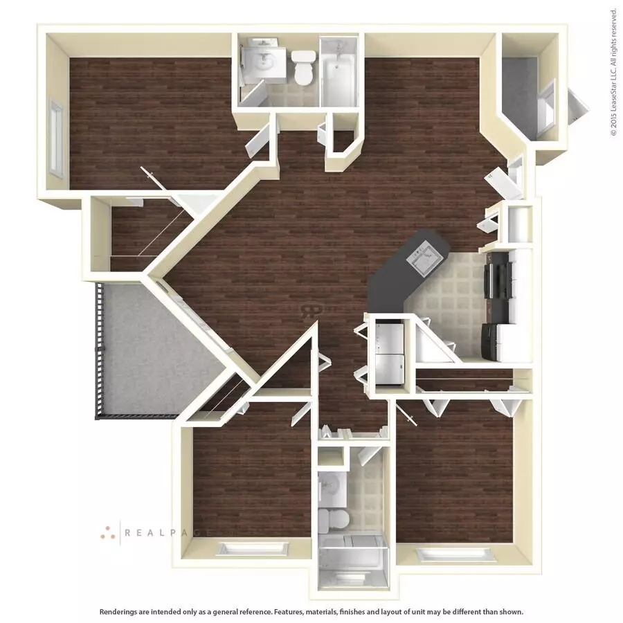 3 Beds • 2 Bath 3301 floor plan