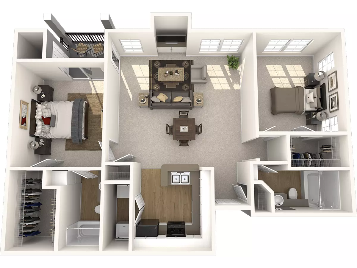Unit 2413 2413 floor plan