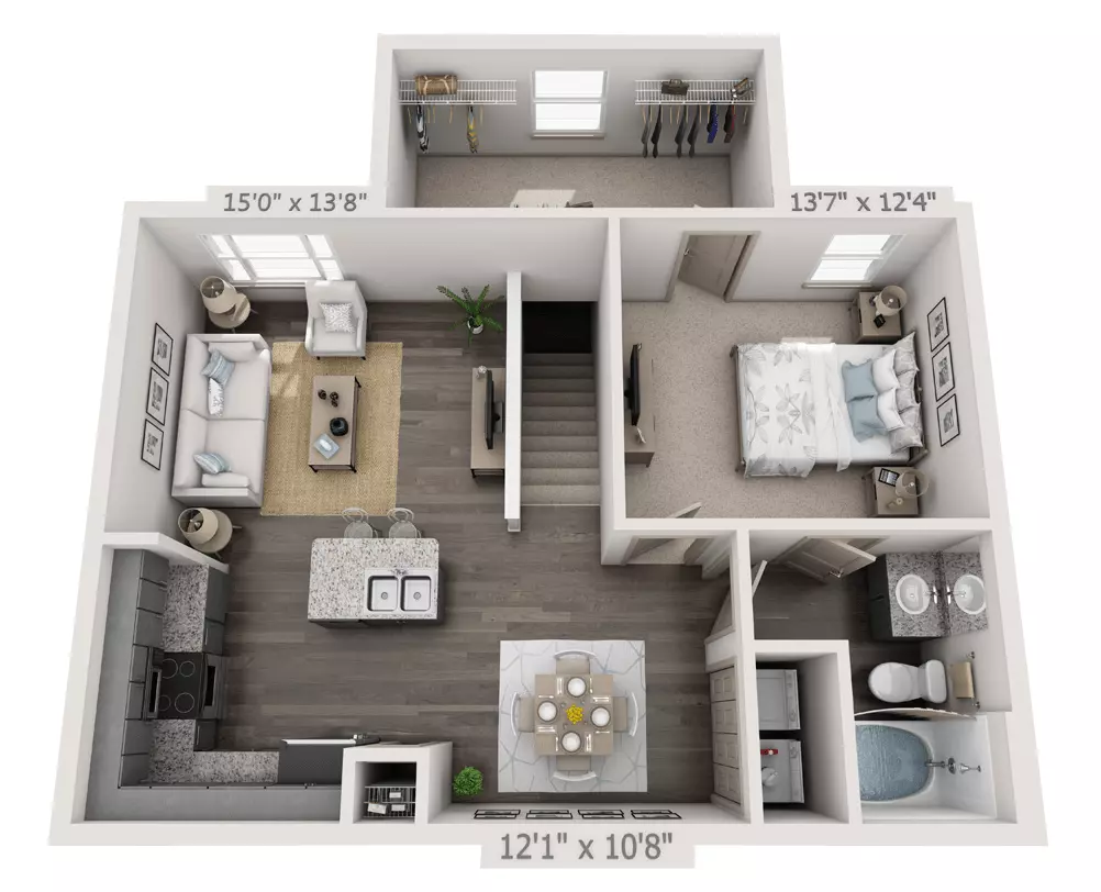 Unit 1214 1214 floor plan