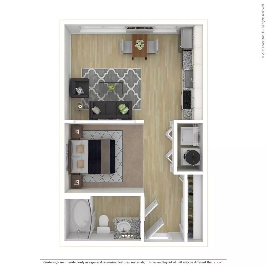 Studio • 1 Bath 11213 floor plan