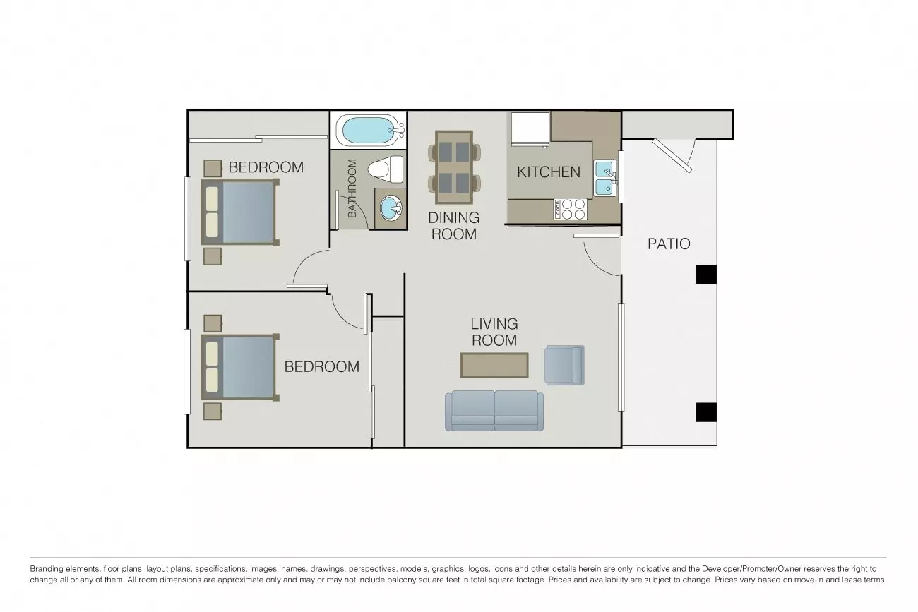Unit AV026 AV026 floor plan
