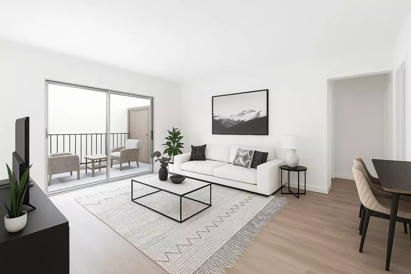 1 Bed • 1 Bath 273-18 floor plan