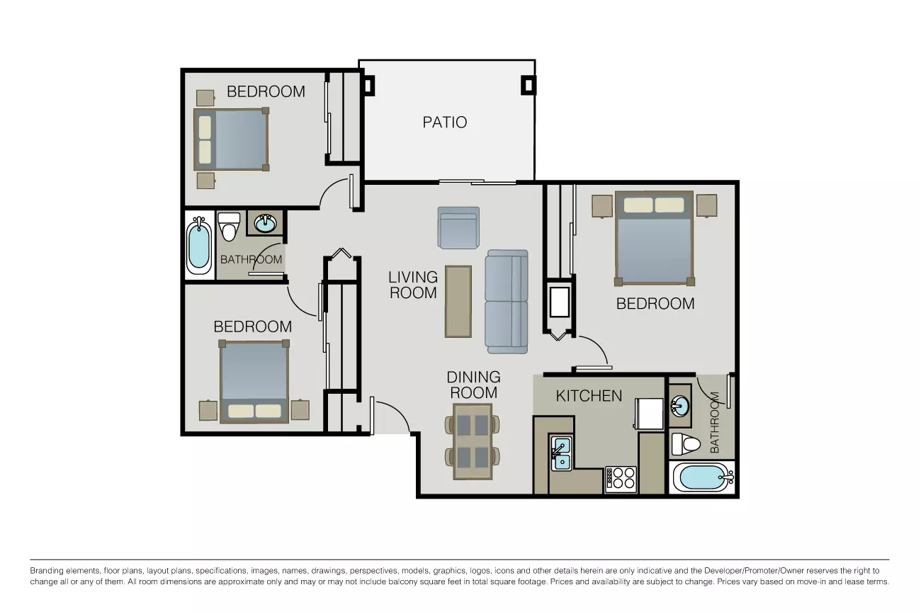 Unit 01185 01185 floor plan