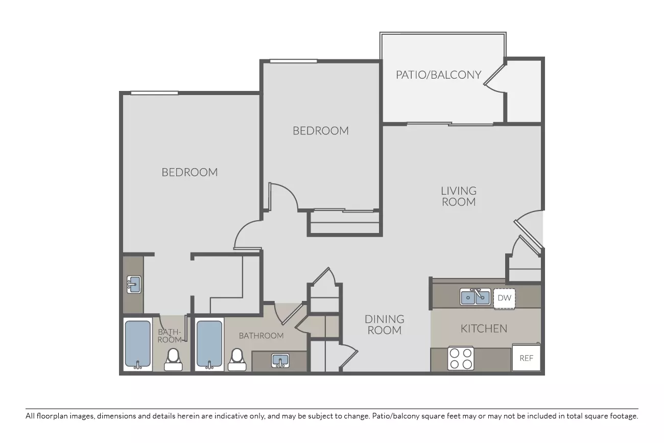 Unit 1065 1065 floor plan