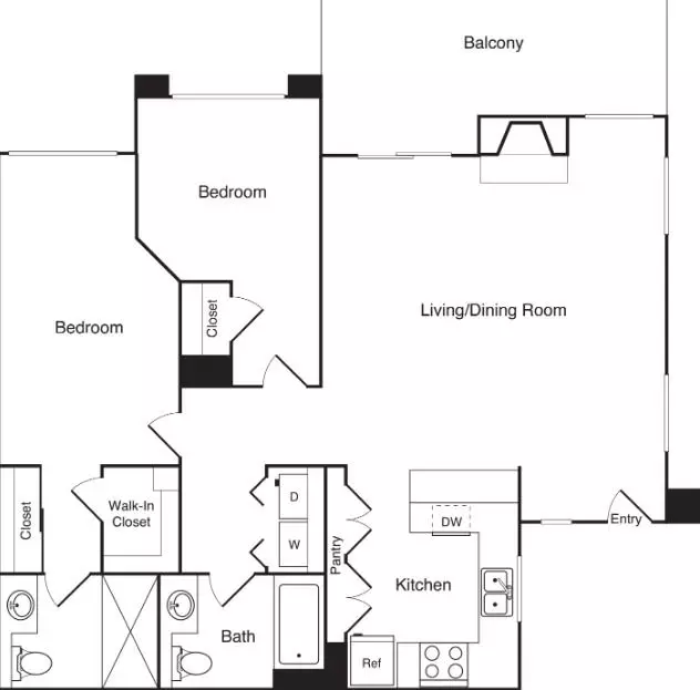 Unit 3003 3009 floor plan