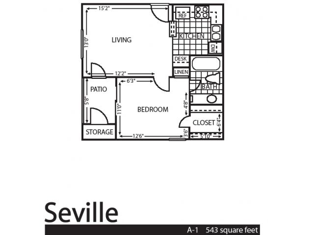 Seville 1011 floor plan