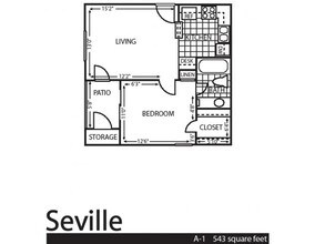 Seville 1011 floor plan