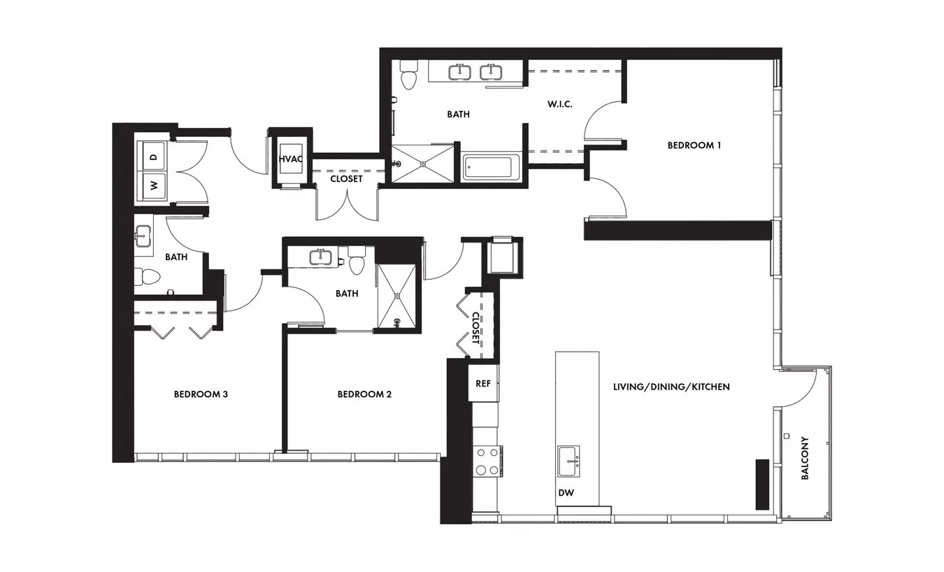3 Beds • 2 Bath 3902 floor plan