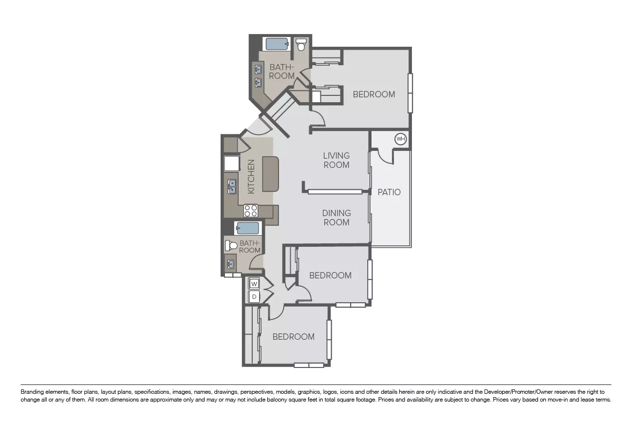 Unit D109 D109 floor plan
