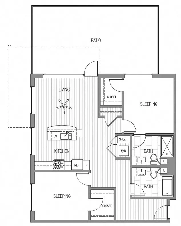 Unit 1702 1702 floor plan
