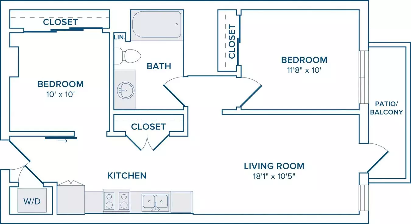Unit 412 412 floor plan