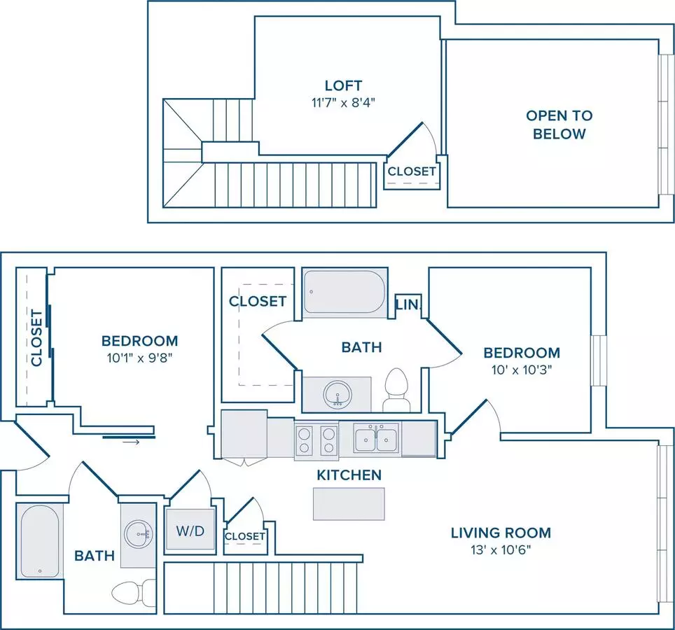 Unit 509 509 floor plan