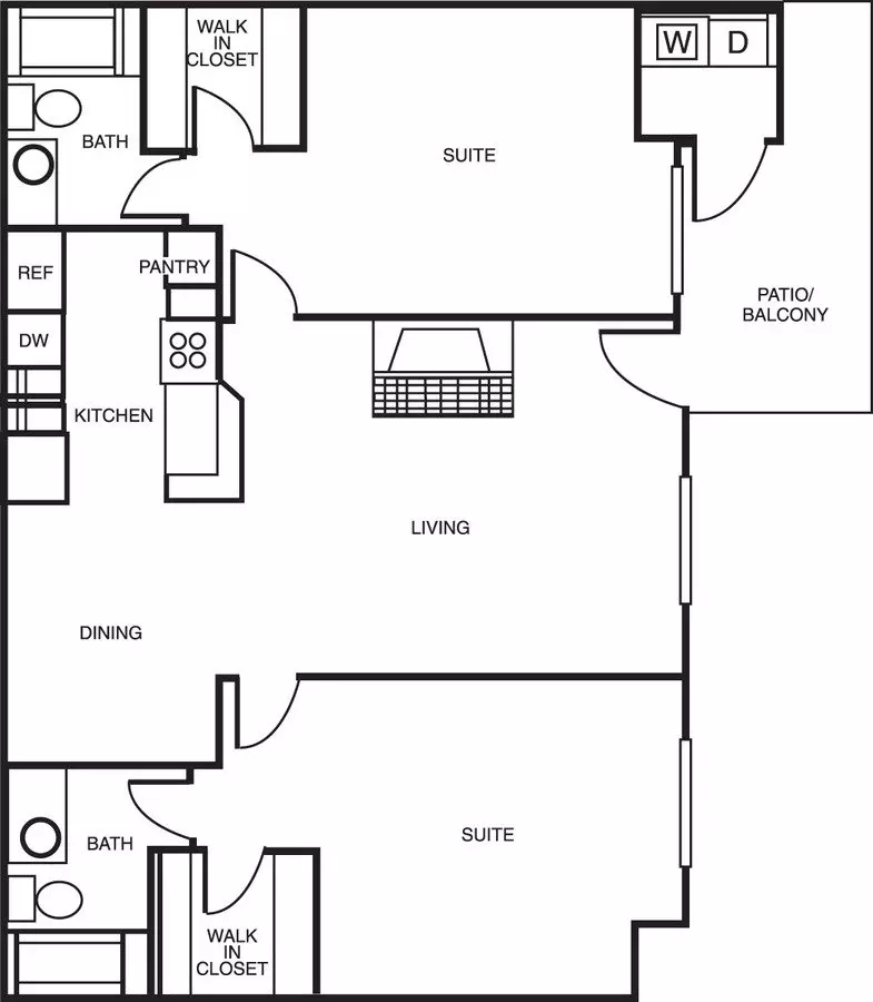 Unit 3622 2417 floor plan
