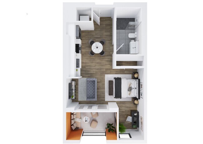Unit 412 412 floor plan