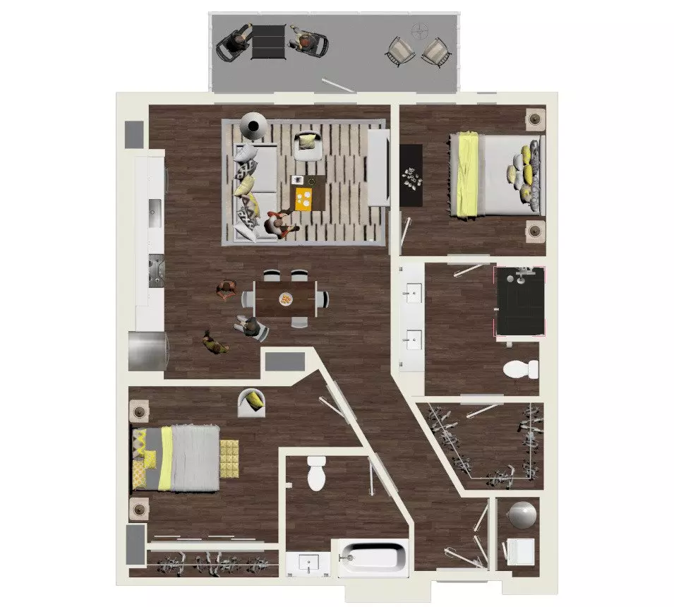 Unit 0522 0304 floor plan