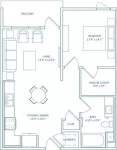 Unit 717 717 floor plan