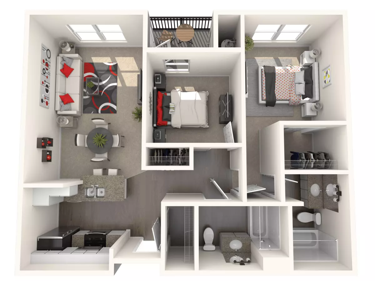 Stickley A117 floor plan
