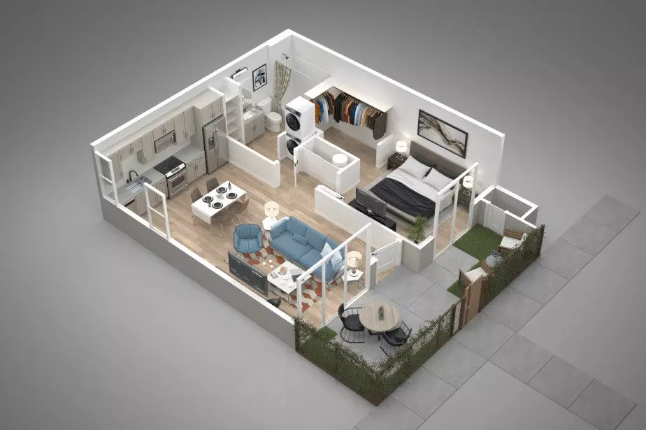 Unit 1321 1321 floor plan